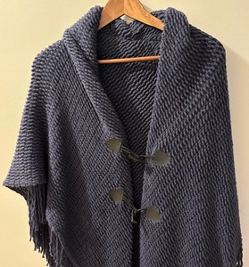 lot 139 image: Nice Navy Blue Shawl