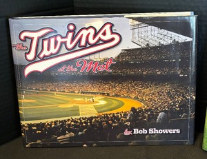 lot 174 image: Two Minnesota Twins Baseball Books by Bob Showers and a Kaat Bobblehead