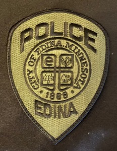 lot 180 image: Two Edina Police Patches