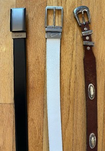 lot 186 image: Six Belts