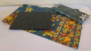 lot 225 image: Marble Serving Tray & Cutting Board Options, Plus...