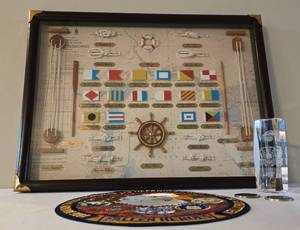 lot 228 image: Coast Guard Memorabilia and More