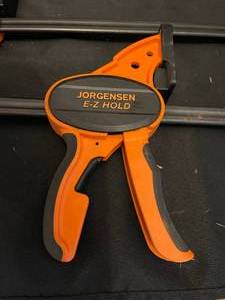lot 295 image: Jorgenson EZ Hold Wood Clamps