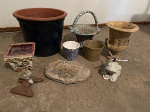 lot 316 image: Planters and Sprinklers