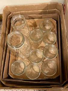 lot 325 image: Assorted Canning Jars and Lids