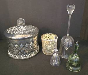 lot 227 image: Vintage-Look Decor and Eclectic Bell Selection