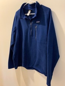lot 85 image: Mens Patagonia Knit Quarter Zip Pullover