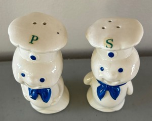 lot 245 image: Pillsbury Dough Boy Salt and Pepper Shakers