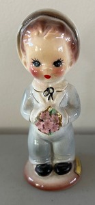 lot 247 image: Vintage Hedy and Teddy Figurines by Josef Originals