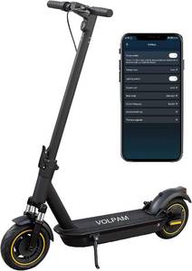 VOLPAM spt7 Electric Scooter, 8.510 Tires, Max 19-27 Miles Range, 350-500W Motor, Max 1921 MPH Speed, Dual Braking, Folding Commuting Electric Scooter Adults NEW