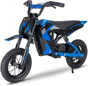EVERCROSS EV12M Electric Dirt Bike,300W Electric Motorcycle,15.5MPH & 9.3 Miles Long-Range,3-Speed Modes Motorcycle New