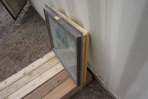 lot 1 image: Andersen Vinyl Clad Casement Window
