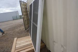 lot 11 image: Thermo Tech Vinyl Clad Casement Window