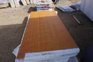 lot 50 image: 18 - Wassau Diamond Kote Painted Cedar Panels
