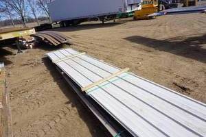 lot 53 image: Pro Panel II Bright White & Top Shelf White Tin Panels