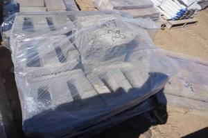 lot 106 image: Pallet of 28 - 16 Retaining Wall Blocks