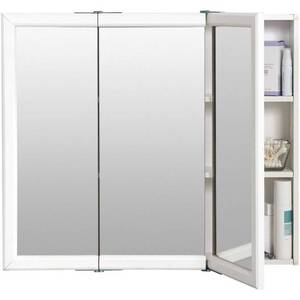 lot 73 image: Zenith Model W36 Tri View Surface Mount Medicine Cabinet