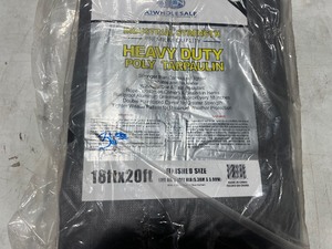 18 X 20 HEAVY DUTY POLY TARP