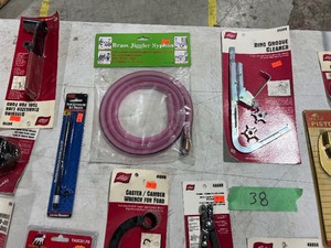 TABLE FULL OF AUTO SPECIALTY TOOLS