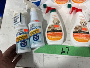 TABLE FULL OF ODOR ELIMINATOR