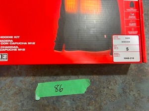 MILWAUKEE BLACK HEATED HOODIE KIT SMALL