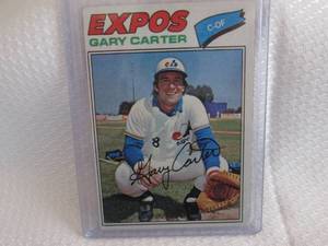 1977 Topps Gary Carter Card...