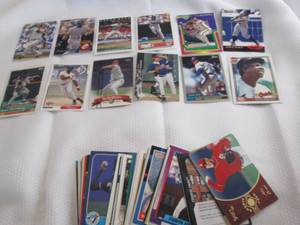 65 Assorted BaseBall Cards...