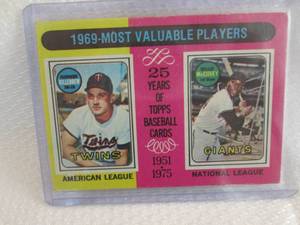 1975 Topps Harmon Killebrew & Willi...