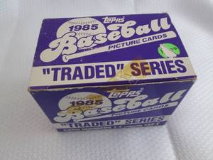 1985 Topps Traded Baseball Set...