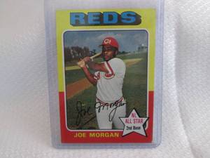 1975 Topps Joe Morgan Card...