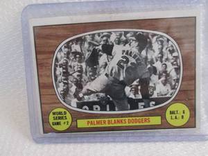 1969 Topps Jim Palmer Card...