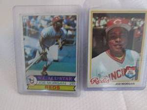1978 & 1979 Topps Joe Morgan Cards...