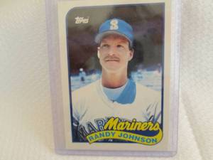 1989 Topps Randy Johnson Rookie Car...