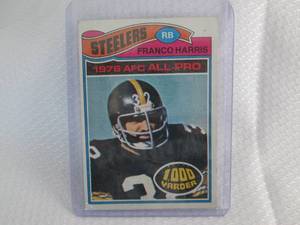 1977 Topps Franco Harris Card...