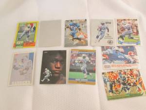 Assorted Barry Sanders Cards...