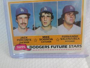 1981 Topps Fernando Valenzuela Rook...