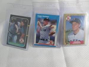 1987 Fleer Topps & Donruss Roger Cl...