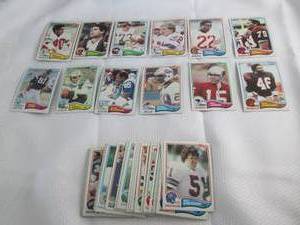 1982 Topps Football Cards...