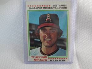 1978 Topps Nolan Ryan Record Breake...