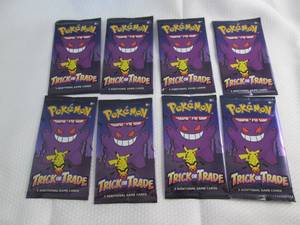 8 Pokemon Trick Or Trade Packs...