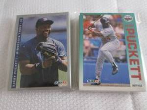 1992 &1993 Fleer Minnesota Twins Te...