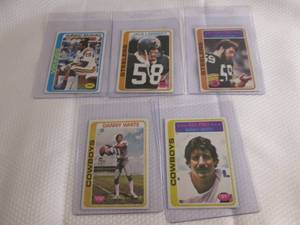 1978 Topps Football Cards...