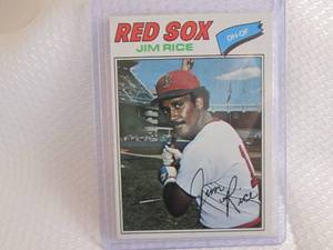 1977 Topps Jim Rice Card...