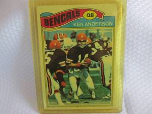 1977 Topps Ken Anderson Card...
