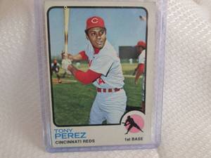 1973 Topps Tony Perez Card...