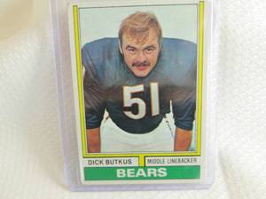 1974 Topps Dick Butkus Card...