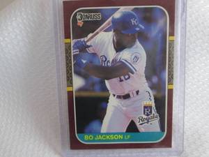 1987 Donruss Bo Jackson Rookie Card...