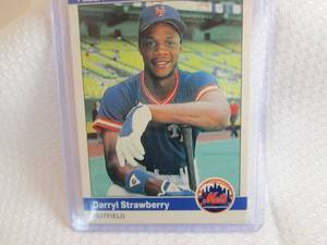 1984 Fleer Darryl Strawberry Rookie...