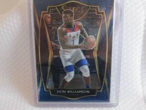 2020-21 Select Blue Zion Williamson...