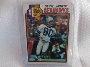 1979 Topps Steve Largent Card...